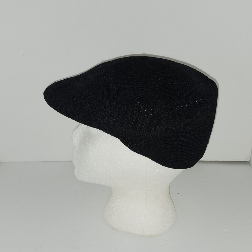 Bruno Capelo - Black Mesh Ivy Flat Cap Driving Cap, NWOT